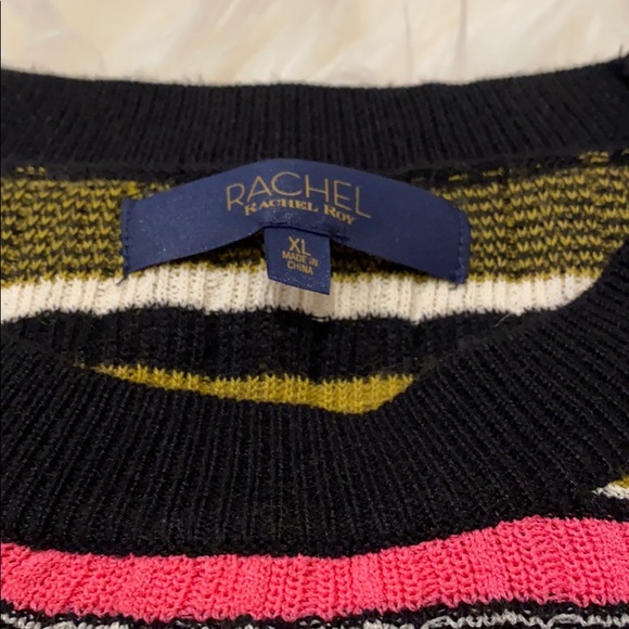 Rachel Roy Kennedy Striped Pullover Sweater. - Picture 6 of 11